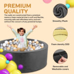 Dark Grey Foam Ball Pit Deluxe (balls not included) - Image 4