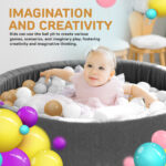 Dark Grey Foam Ball Pit Deluxe (balls not included) - Image 3