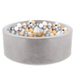 Light Grey Foam Ball Pit Deluxe (balls not included)