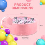 Pink Foam Ball Pit Deluxe (balls not included) - Image 2