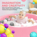 Pink Foam Ball Pit Deluxe (balls not included) - Image 3