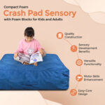 Square Crash Pad (Blue) - Image 4