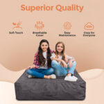 Square Crash Pad (Grey) - Image 8