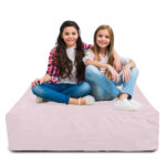 Square Crash Pad (Light Mauve) - Image 3