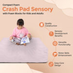 Square Crash Pad (Light Mauve) - Image 4