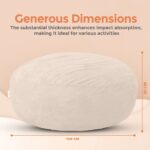 Foam Bean Bag (Beige) - Image 6