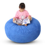 Foam Bean Bag (Blue) - Image 2