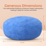 Foam Bean Bag (Blue) - Image 6