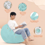Foam Bean Bag (Mint Green) - Image 7