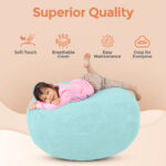 Foam Bean Bag (Mint Green) - Image 8