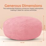 Foam Bean Bag (Pink) - Image 6