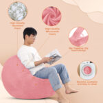 Foam Bean Bag (Pink) - Image 7