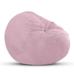 Foam Bean Bag (Light Mauve) - Image 3