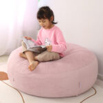 Foam Bean Bag (Light Mauve) - Image 9
