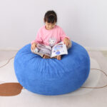 Foam Bean Bag (Blue) - Image 9