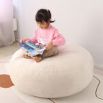 Foam Bean Bag (Beige) - Image 10