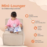 Mini Lounger (Beige) - Image 5