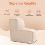 Mini Lounger (Beige) - Image 7