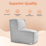 Mini Lounger (Grey) - Image 10
