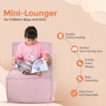 Mini Lounger (Light Mauve) - Image 5