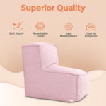 Mini Lounger (Light Mauve) - Image 7