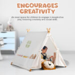 Little Nation Play Tent House - White - Image 7