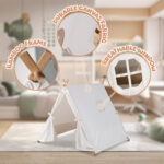 Little Nation Play Tent House - White - Image 4