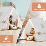 Little Nation Play Tent House - White - Image 6