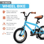 Little Nation 14" Pedal Bike – Blue, Black - Image 3