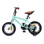 Little Nation 14" Pedal Bike – Green, Black - Image 2