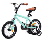 Little Nation 14" Pedal Bike – Green, Black