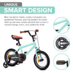 Little Nation 14" Pedal Bike – Green, Black - Image 4