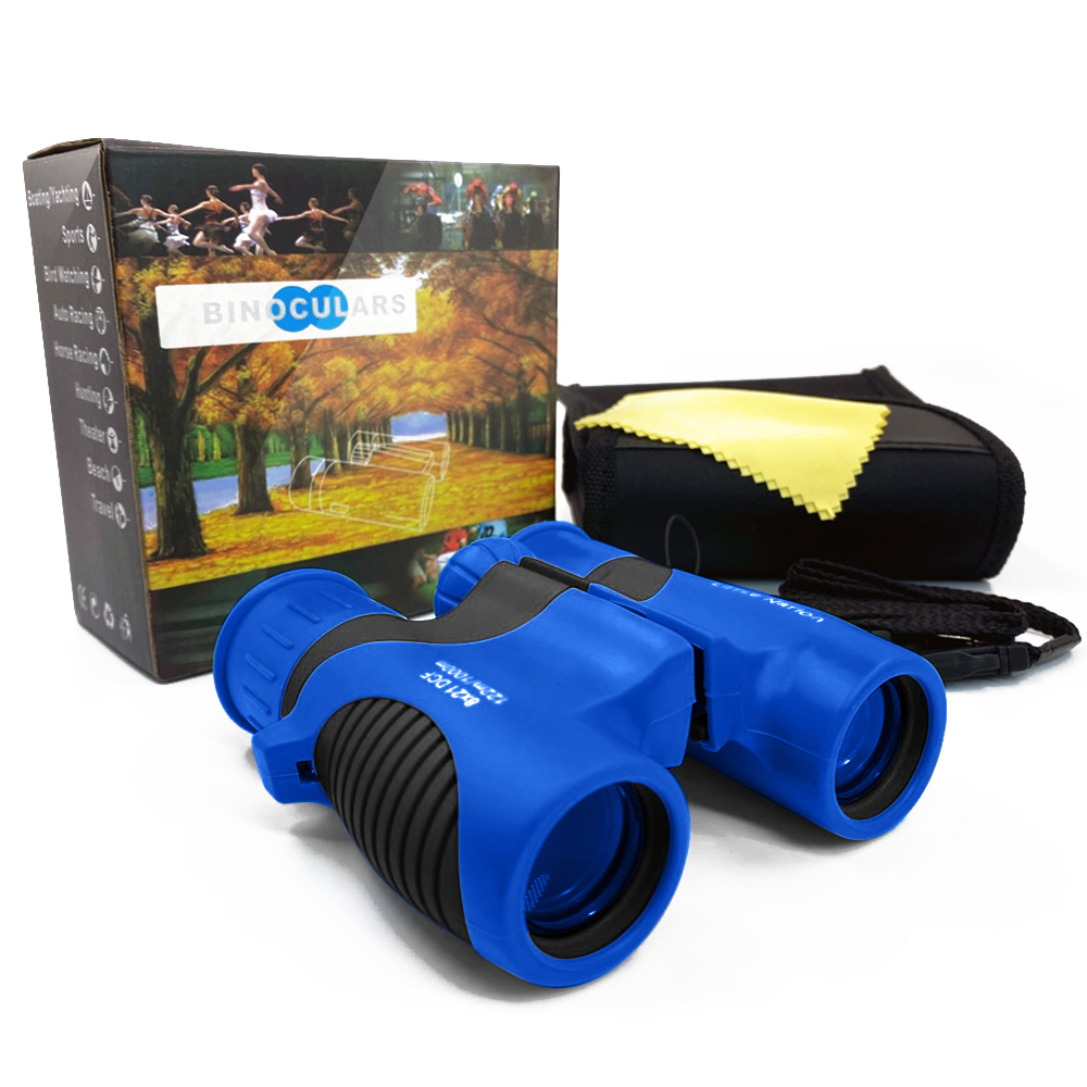 Binoculars_Blue_1 Premium Binoculars for Kids – Blue/Black - Image 1
