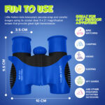 Premium Binoculars for Kids – Blue/Black - Image 2