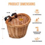Wicker Basket - 14 inch Bike, Balance Bike, Trike - Image 5