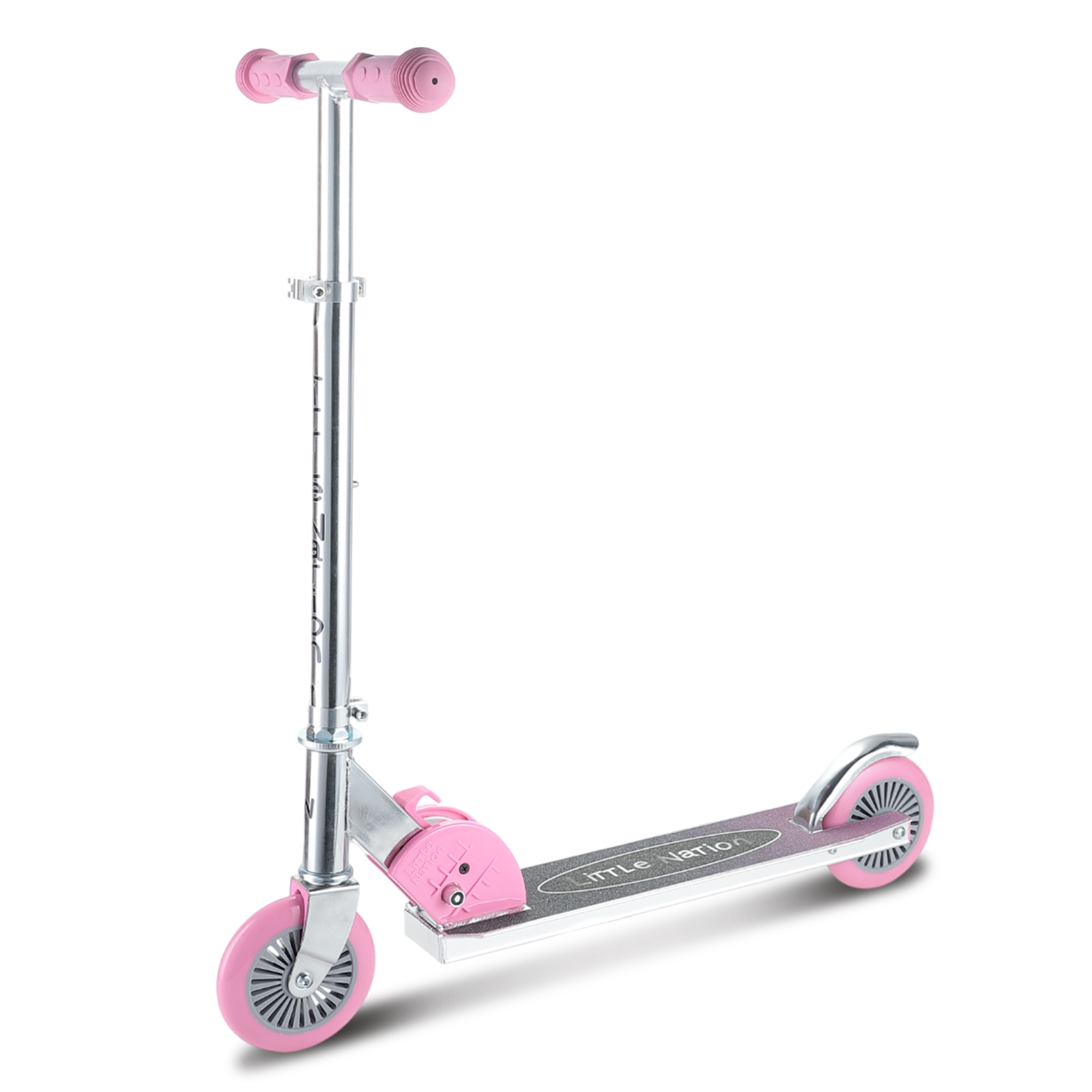 2 Wheel scooter_Listing_1 Folding Kids Scooter - Pink - Image 1