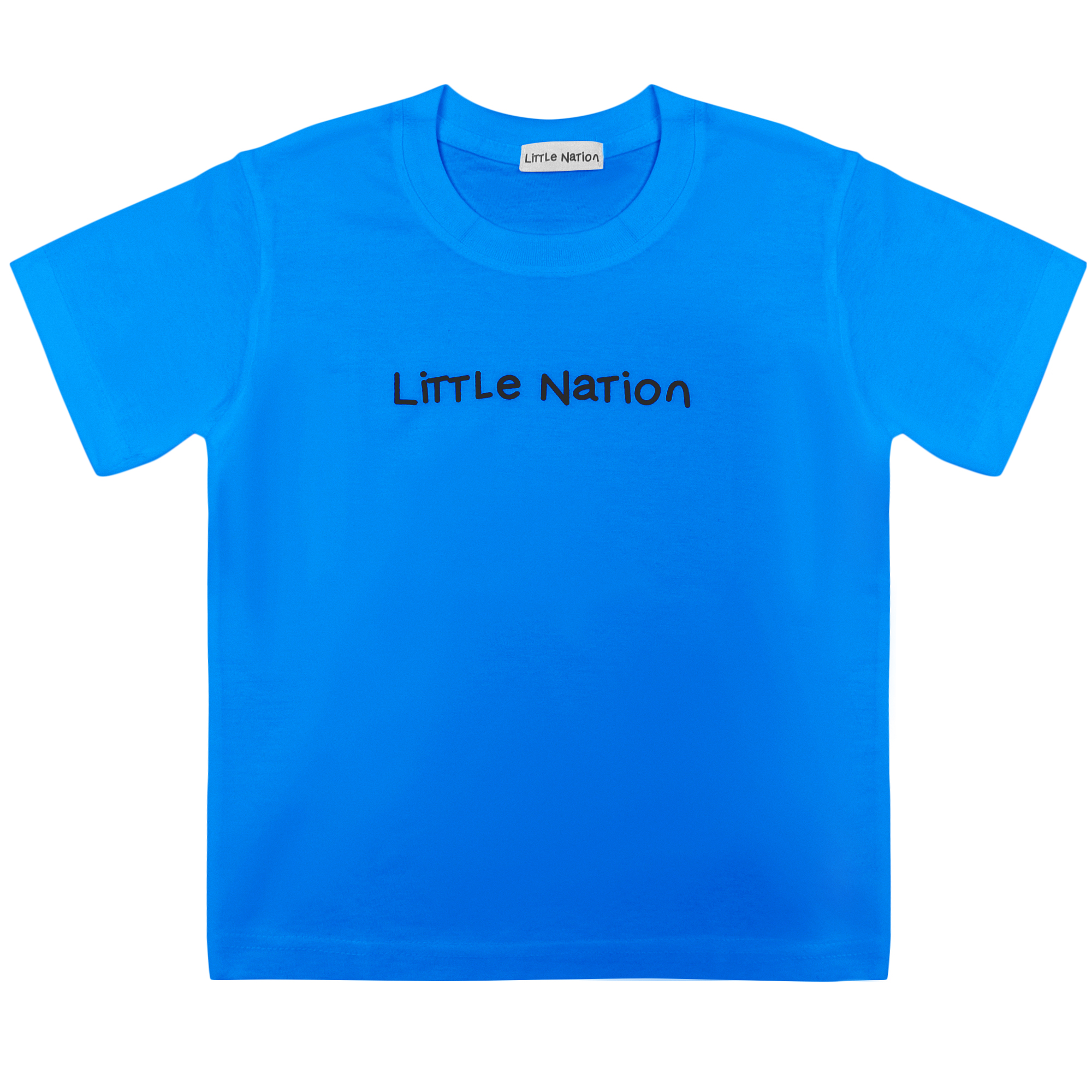 Blue 1 Little Nation T-Shirt (Blue) - Image 1