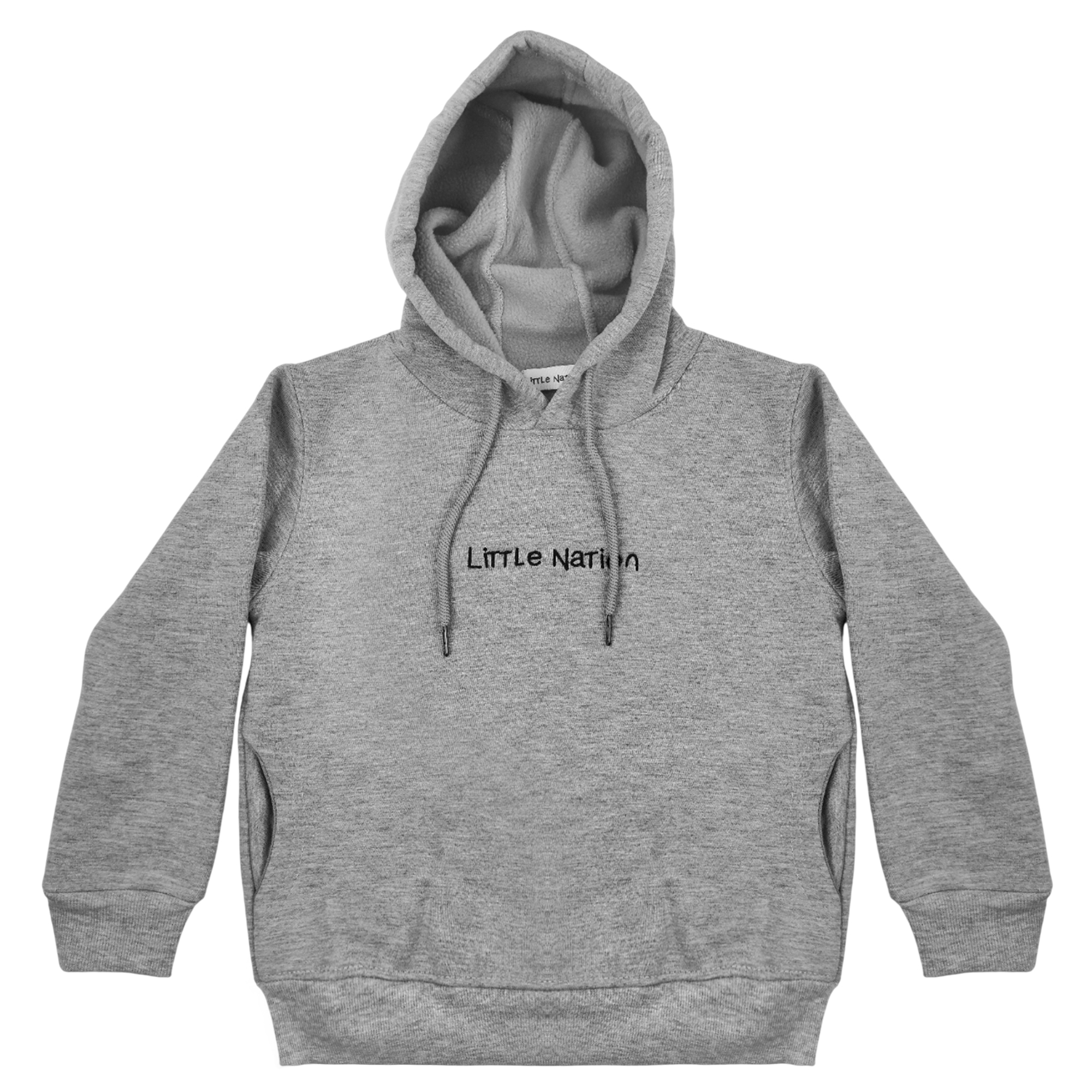 Hoodie Grey 1 Little Nation Hoodie (Grey) - Image 1