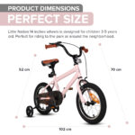 14 inch pedal - pink black tire - Image 5