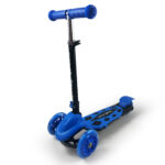 Folding 3 Wheel Scooter - Blue