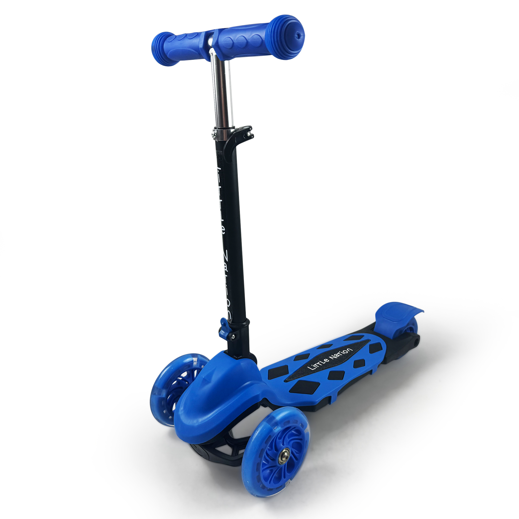 3 Wheel scooter_Blue_2 Folding 3 Wheel Scooter - Blue - Image 1