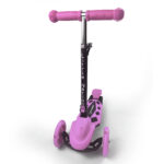 Folding 3 Wheel Scooter - Pink - Image 2